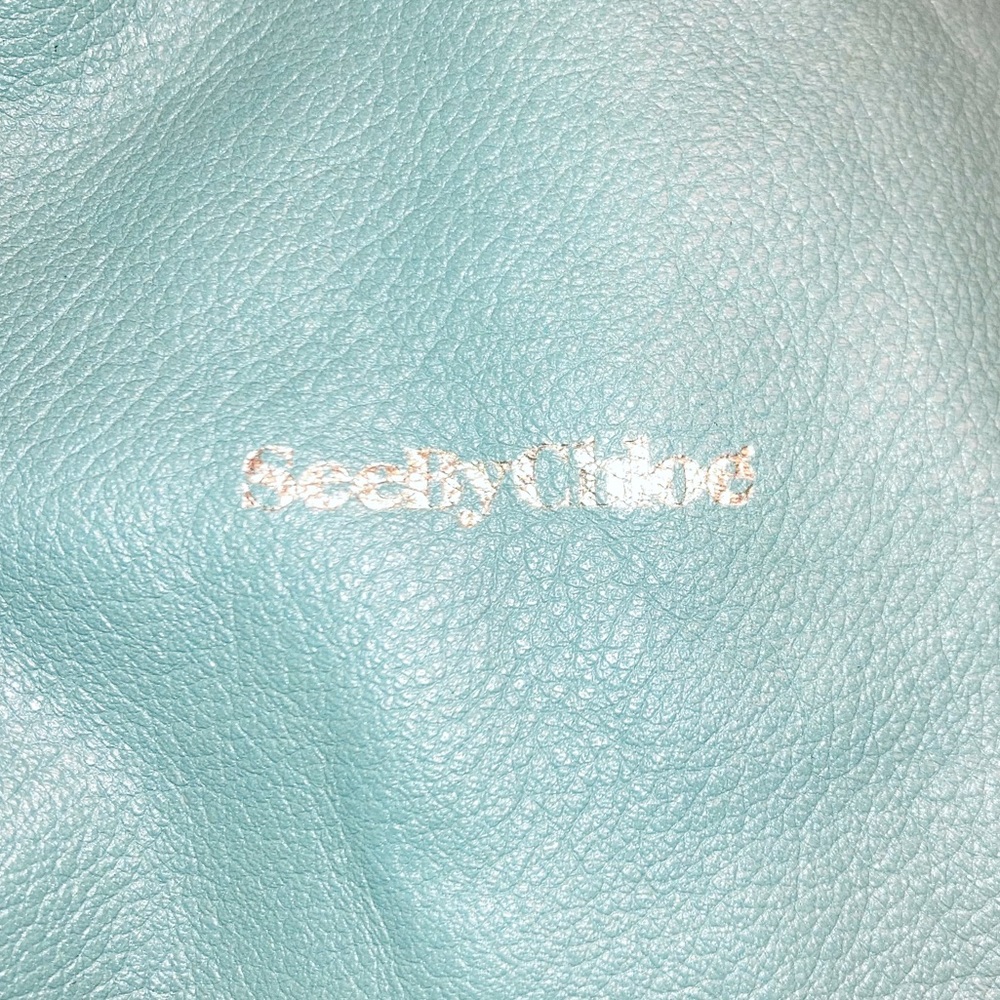 SEE BY CHLOE Harriet Hobo Leather Tote Double strap shoulder bag BERYL - Picture 2 of 15